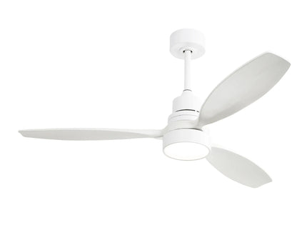 Ceiling Fan With Reversible DC Motor, LED Light, Solid Blades, Remote Control
