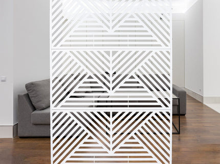 Freestanding Outdoor & Indoor Freestanding Metal Privacy Screen