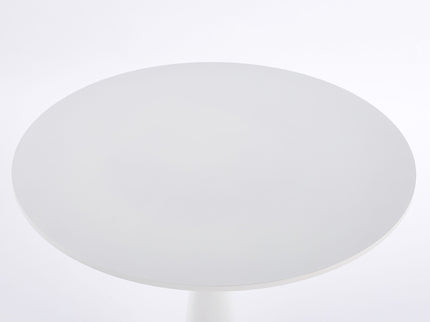 Pedestal Table, Round For Kitchen - White