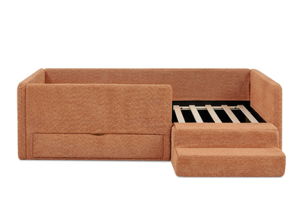 Safe Kids Bed With Guardrails And Storage