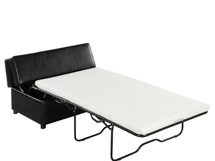 Twin Size Folding Ottoman Sleeper Bed With Mattress Convertible Guest Bed