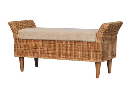 Riviera - Woven Bench - Oak