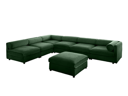Modern Modular Sectional Sofa With Storag, Contemporary Cylindrical Design