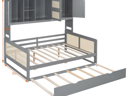Daybed And All In One Cabinet And Shelf
