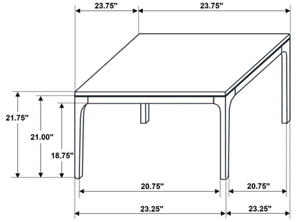 Fulbright - Table Set