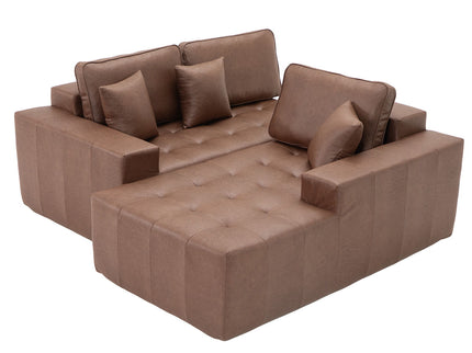 L - Shaped Corner Chaise Sofa Bed