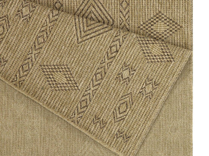 Earth - 7'10" X 10'3" Indoor, Outdoor Area Rug - Natural, Mocha