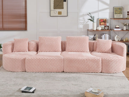 Modular Sectional Sofa With Free Combination Design