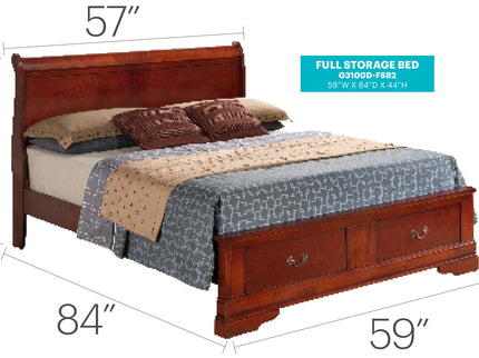 Upholstered Panel Sleigh Bed Design