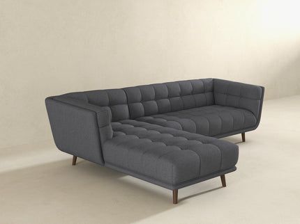 Addison - L Shape Sectional Sofa Tufted