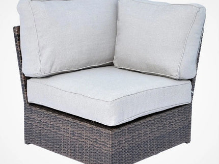 Modern Rattan Wicker Seating Group With Cushions