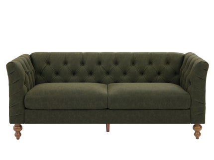 Chesterfield Sofa With Flared Arms For Living Room