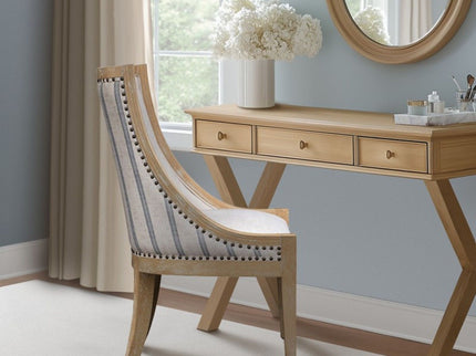 Upholstered Dining Chair With Nailhead Trim