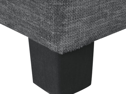 Contemporary U - Shaped Sectional Sofa With Movable Storage Ottoman