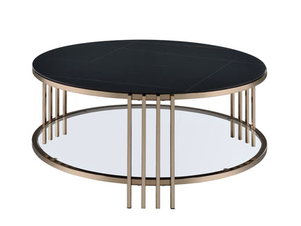 Abisha - Sintered Stone Top Round Table