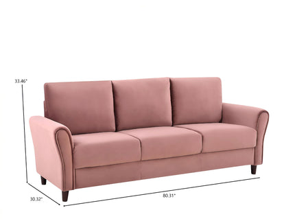 Patricia - Curved Arm 3 Seater Sofa