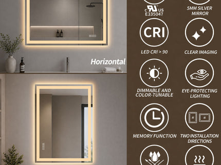 LED Bathroom Vanity Mirror