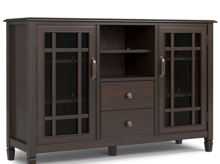 Connaught - Tall TV Stand - Brown