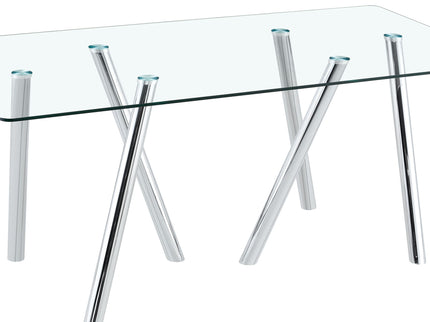 Dining Table With Transparent Surface