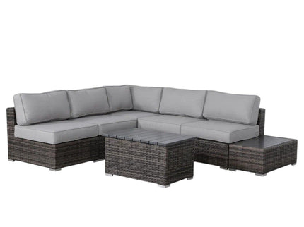 Stylish Entertainment Sectional Set, Outdoor Living
