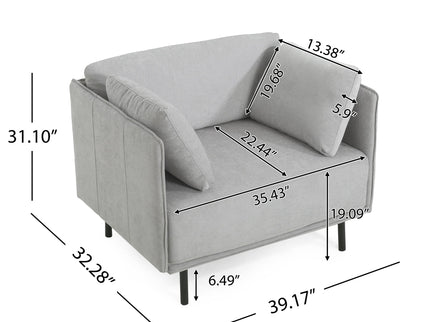 Vintage Modern Aesthetic Appeal Lounge Chair