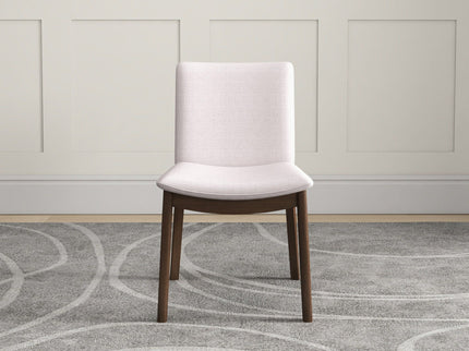 Laura - Mid-Century Modern Solid Wood Dining Chair (Set of 2)