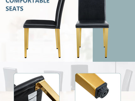 Modern Dining Chairs With Metal Legs