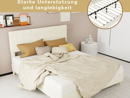 Yungan Lingge Minimalist Soft Pack Headboard Bed