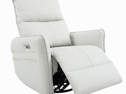 29.92" 270 Power Swivel Rocker Recliner Chair, Electric Glider Reclining Sofa With USB Ports, Power Swivel Glider, Rocking Chair Nursery Recliners For Living Room Bedroom