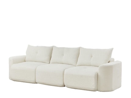 3 Seater With Thickened Armrests Sofa For Living Room