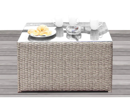 Outdoor Seating Group For 4 With Cushions, - Gray Mix