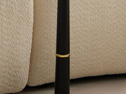 Modern Square Coffee Table And Computer Desk - Black / Gold