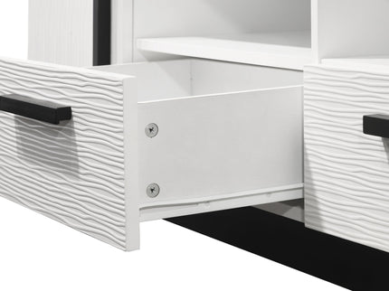 Matilda - TV Stand With Drawers - White Finish