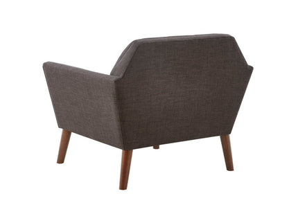 Modern Lounge Chair With Button Tufting