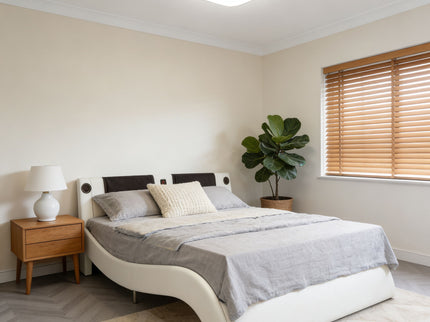 Platform Bed Frame With LED Lighting, tooth Music, Vibration Massage