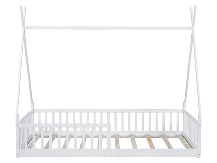 House Shaped Design Bed With Fence
