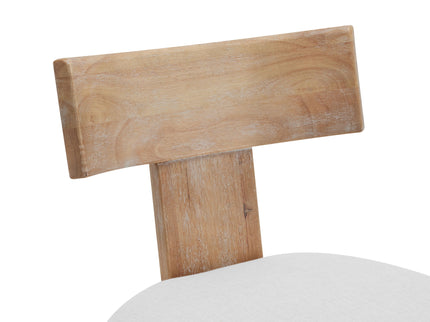 Upholstered Counter Height Bar Stools With Solid Rubber Wood Frame (Set of 2)