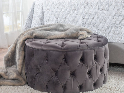 Modern Glam Ottoman
