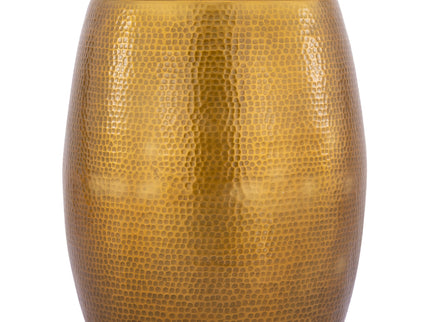 Et-201 - Oval End Table - Gold