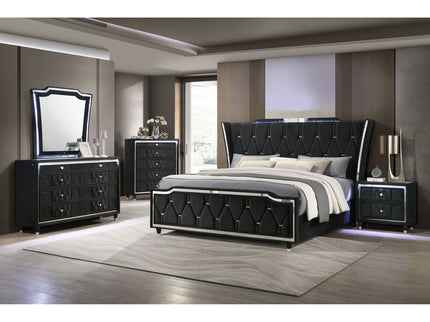 Mika - 8 Drawer LED Dresser