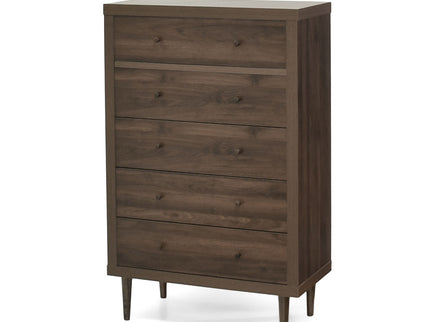 Nystrom - Mid Century Modern 5 Drawer Dresse