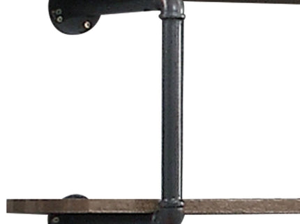 Brantley - Antique Wall Rack - Oak