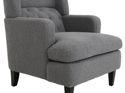 Upholstered Accent Chair Tufted Armchair For Living Room And Bedroom