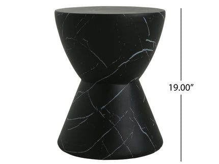 Outdoor, Lightweight Concrete Side Table