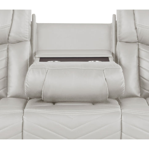 Challenger - LED Power Recliner Sofa