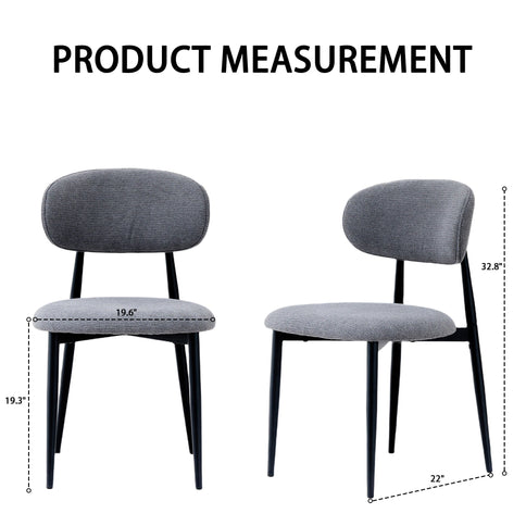 Dining Upholstered Side Chairs (Set of 2)