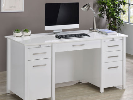 Rayna - 4 Drawer Office Desk With Lift-Top