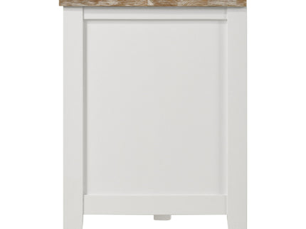 Evanston - 2 Door Stand - White