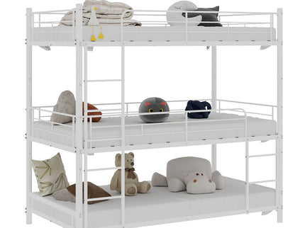 Triple Frame Bed With Built In Ladder