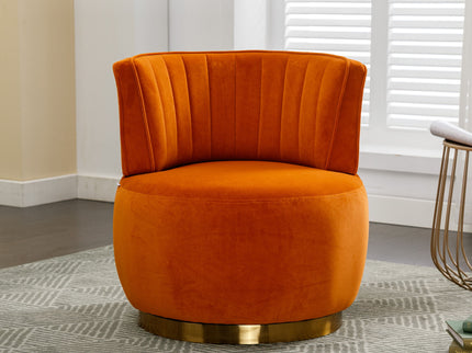 360 Degree Swivel Cuddle Barrel Accent Sofa Chair